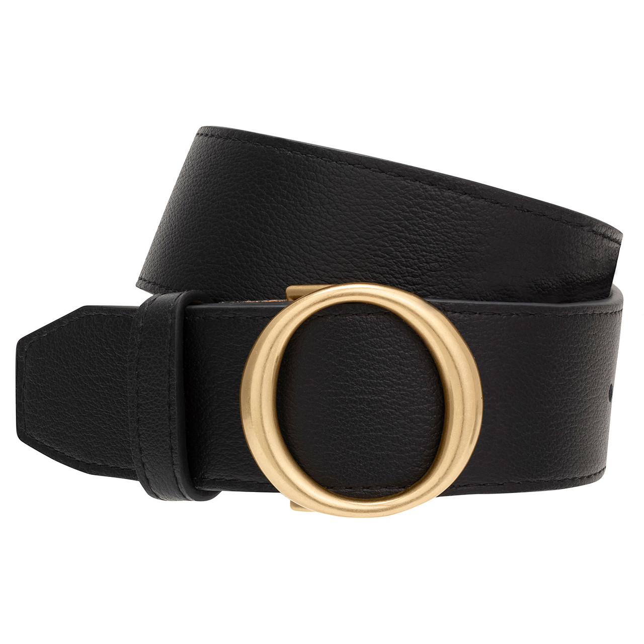Alexa Wide Belt - Black | Oroton