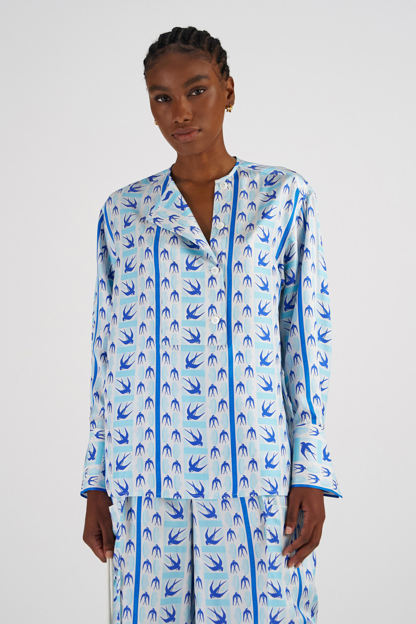 Swallow Print Shirt