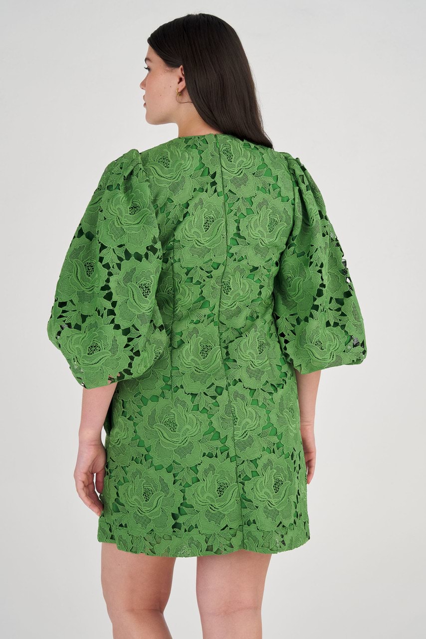 Short Lace Dress - Garden | Oroton