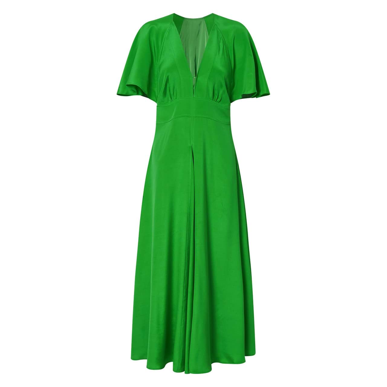 Cape Sleeve Dress - Jewel Green | Oroton