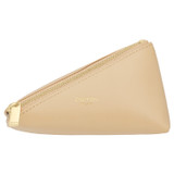 Oroton Ivy Small Zip Case in Mango and Smooth Leather for Women