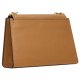 Back product shot of the Oroton Elina Satchel in Tan and Pebble Leather for Women