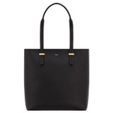 Oroton Anika Portrait Tote in Black and Pebble leather for Women