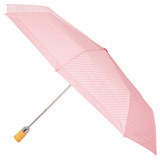Front product shot of the Oroton Bamboo Small Umbrella in Fuchsia and Printed Polyester With UVU Protection for Women
