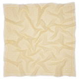 Oroton Elsie Scarf in Maize and 69% Cotton, 31% Silk for Women