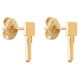 Oroton Bridget Stud Set in Gold/Silver and Brass Base With 18CT Gold Plating for Women