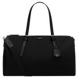 Oroton Elsie Nylon Gym Tote in Black and Nylon And Pebble Leather for Women