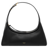 Oroton Cinder Baguette Bag in Black and Smooth Leather for Women