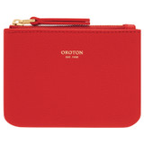 Oroton Eve Coin Pouch & Mirror Set in Apple and Pebble leather for Women