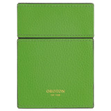 Front product shot of the Oroton Card Set in Garden and Pebble Cow Leather for Women