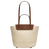 Oroton Claire Medium Tote in Natural/Cognac and  for Women