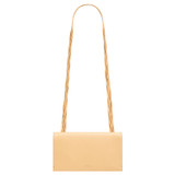 Front product shot of the Oroton Jade Crossbody in Mango and Smooth Leather for Women