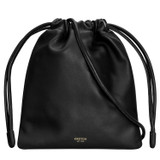 Front product shot of the Oroton Lilia Crossbody in Black and Smooth Leather for Women