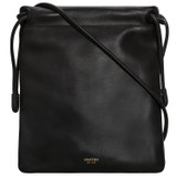 Front product shot of the Oroton Lilia Crossbody in Black and Smooth Leather for Women