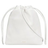 Front product shot of the Oroton Lilia Crossbody in Pure White and Smooth Leather for Women
