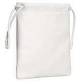 Back product shot of the Oroton Lilia Crossbody in Pure White and Smooth Leather for Women