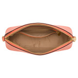 Internal product shot of the Oroton Inez Slim Crossbody in Pink Clay and Shiny Soft Saffiano for Women
