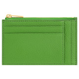 Oroton Jemima 4 Credit Card Zip Pouch in Garden and Pebble Cow Leather for Women