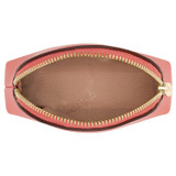 Internal product shot of the Oroton Inez Pouchette in Pink Clay and Shiny Soft Saffiano for Women