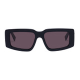 Front product shot of the Oroton Lucia Sunglasses in Black and Acetate for Women