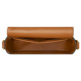 Internal product shot of the Oroton Lane Crossbody in Brandy and Smooth Recycled Leather for Women