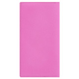 Back product shot of the Oroton Jemima Slim Travel Wallet in Fuchsia and Pebble Cow Leather for Women