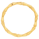 Front product shot of the Oroton Bamboo Necklace in Gold and  for Women