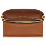 Internal product shot of the Oroton Harriet Crossbody in Pear and Saffiano Leather With Smooth Leather Trim for Women