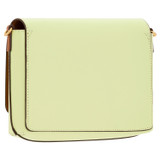 Oroton Harriet Crossbody in Pear and Saffiano Leather With Smooth Leather Trim for Women