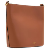 Back product shot of the Oroton Colt Bucket in Brandy and Smooth Leather for Women