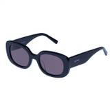 Front product shot of the Oroton Haylen Sunglasses in Black and Acetate for Women