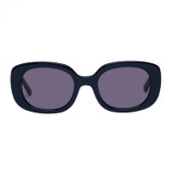 Front product shot of the Oroton Haylen Sunglasses in Black and Acetate for Women