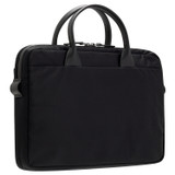 Oroton Ethan Griptop in Black and Recycled Nylon and Recycled Leather Trim for Men