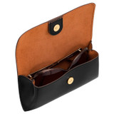 Internal product shot of the Oroton Harriet Sunglasses Case in Black and Saffiano Leather for Women
