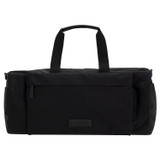 Oroton Ethan Weekender in Black and Recycled Nylon and Recycled Leather Trim for Men