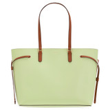 Oroton Harriet Medium Tote in Pear and Saffiano Leather With Smooth Leather Trim for Women