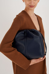 Oroton Curtis Hobo in North Sea and Recycled Smooth Leather for Women
