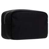 Oroton Ethan Toiletry Bag in Black and Recycled Nylon and Recycled Leather Trim for Men