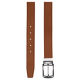 Oroton Bradford Reversible Belt in Chocolate/Cognac and Saffiano Leather for Men