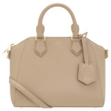 Front product shot of the Oroton Inez Mini Day Bag in Fawn and Saffiano Leather for Women