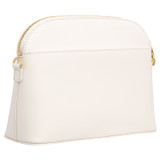 Back product shot of the Oroton Inez Slim Crossbody in Cream and Saffiano Leather for Women