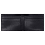 Oroton Eton 4 Card Mini Wallet in Ink and Saffiano/Smooth Leather for Men