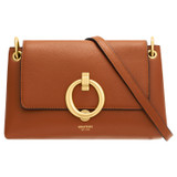 Front product shot of the Oroton Alexa Crossbody in Cognac and Nappa Leather for Women