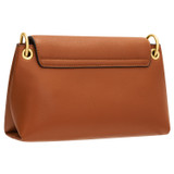Back product shot of the Oroton Alexa Crossbody in Cognac and Nappa Leather for Women