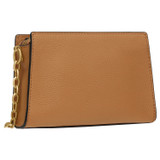 Oroton Elina Chain Wristlet in Tan and Pebble Leather for Women