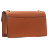 Back product shot of the Oroton Bella Clutch in Cognac and Soft Saffiano for Women