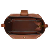 Internal product shot of the Oroton Ingrid Bucket in Brandy and Smooth Leather for Women
