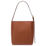 Front product shot of the Oroton Ingrid Hobo in Brandy and Smooth Leather for Women