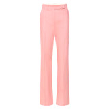 Oroton Drill Wide Leg Pant in Sherbet and Cotton Drill for Women
