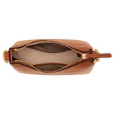 Internal product shot of the Oroton Anika Crossbody in Cognac and Pebble leather for Women